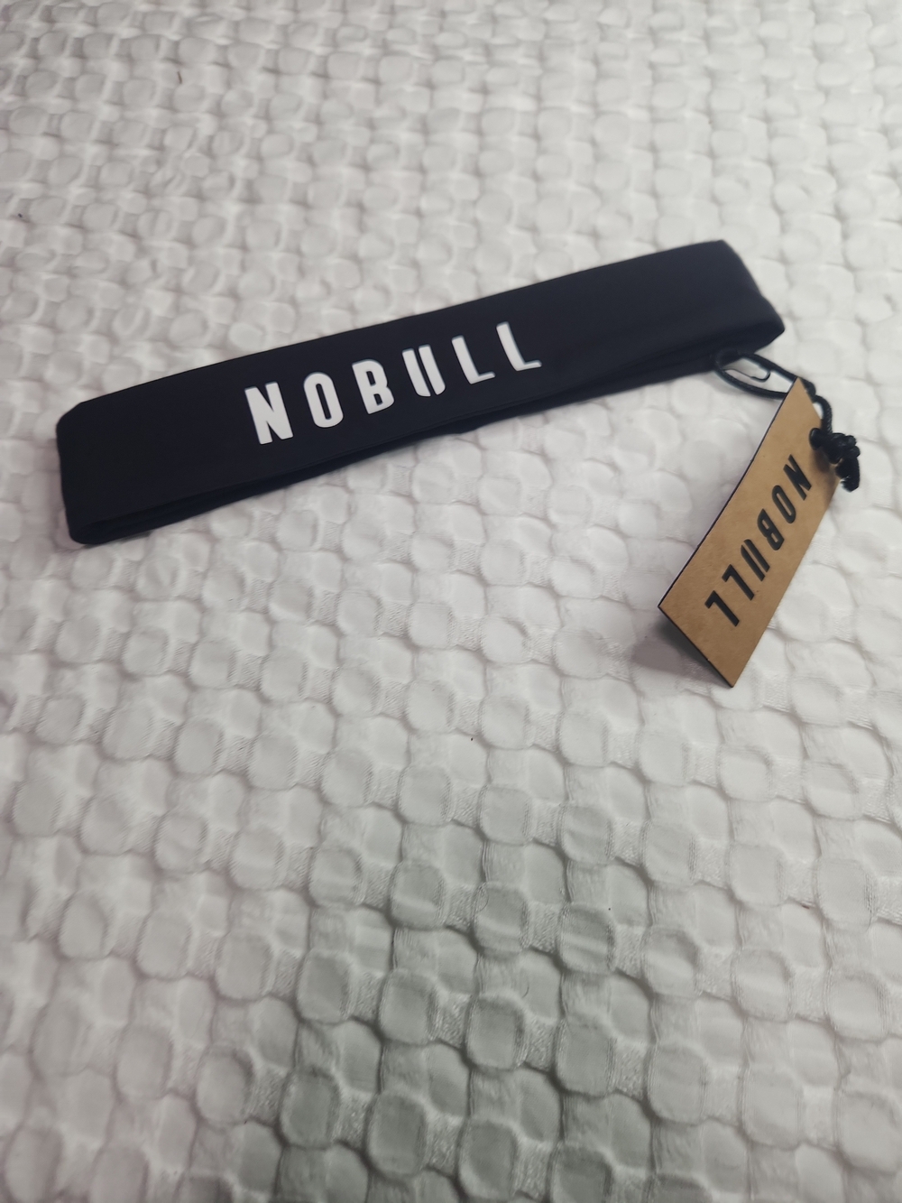 NOBULL Black Logo Headband